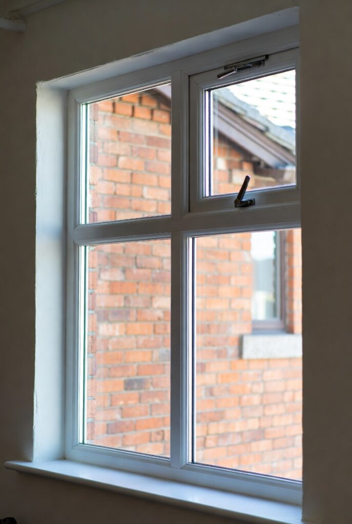 Double glazed windows